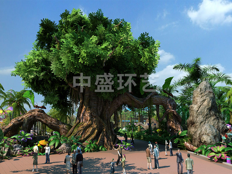 綠野迷蹤區(qū)入口